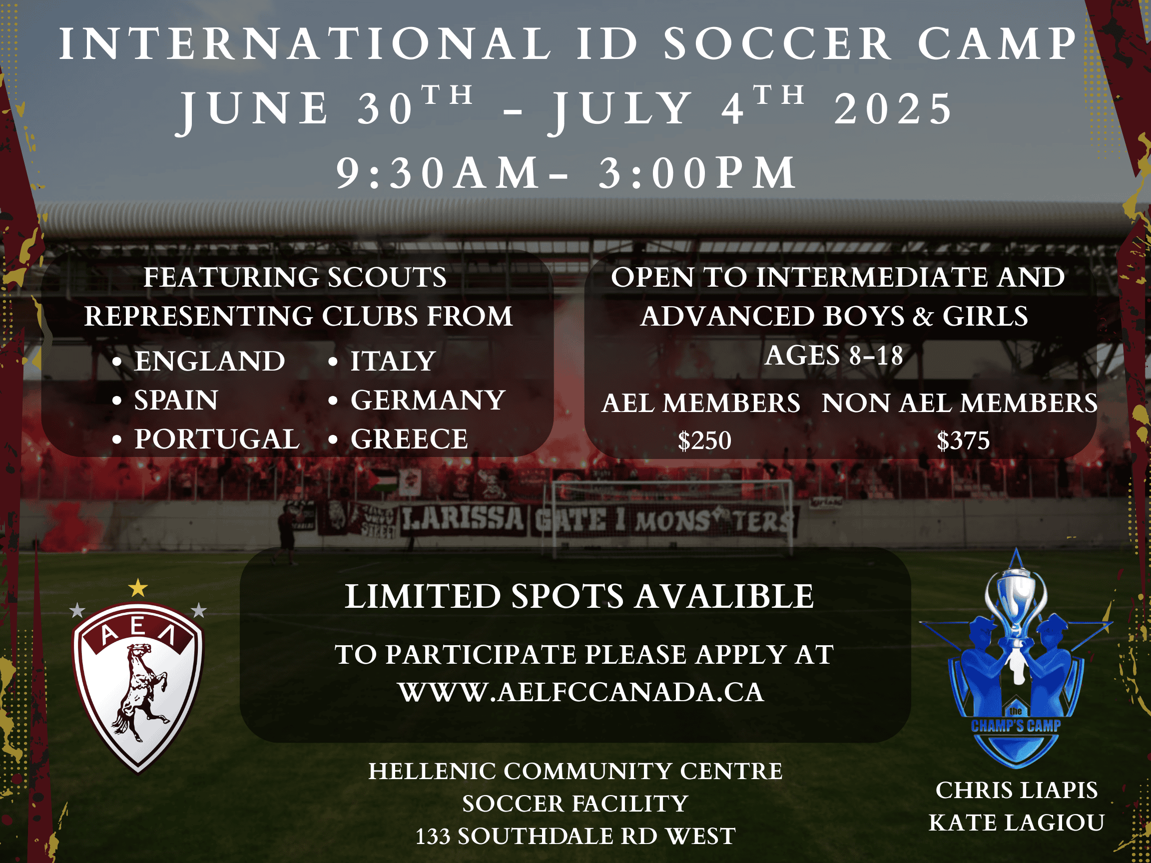 You are currently viewing International ID SOCCER CAMP June 30 – July 4