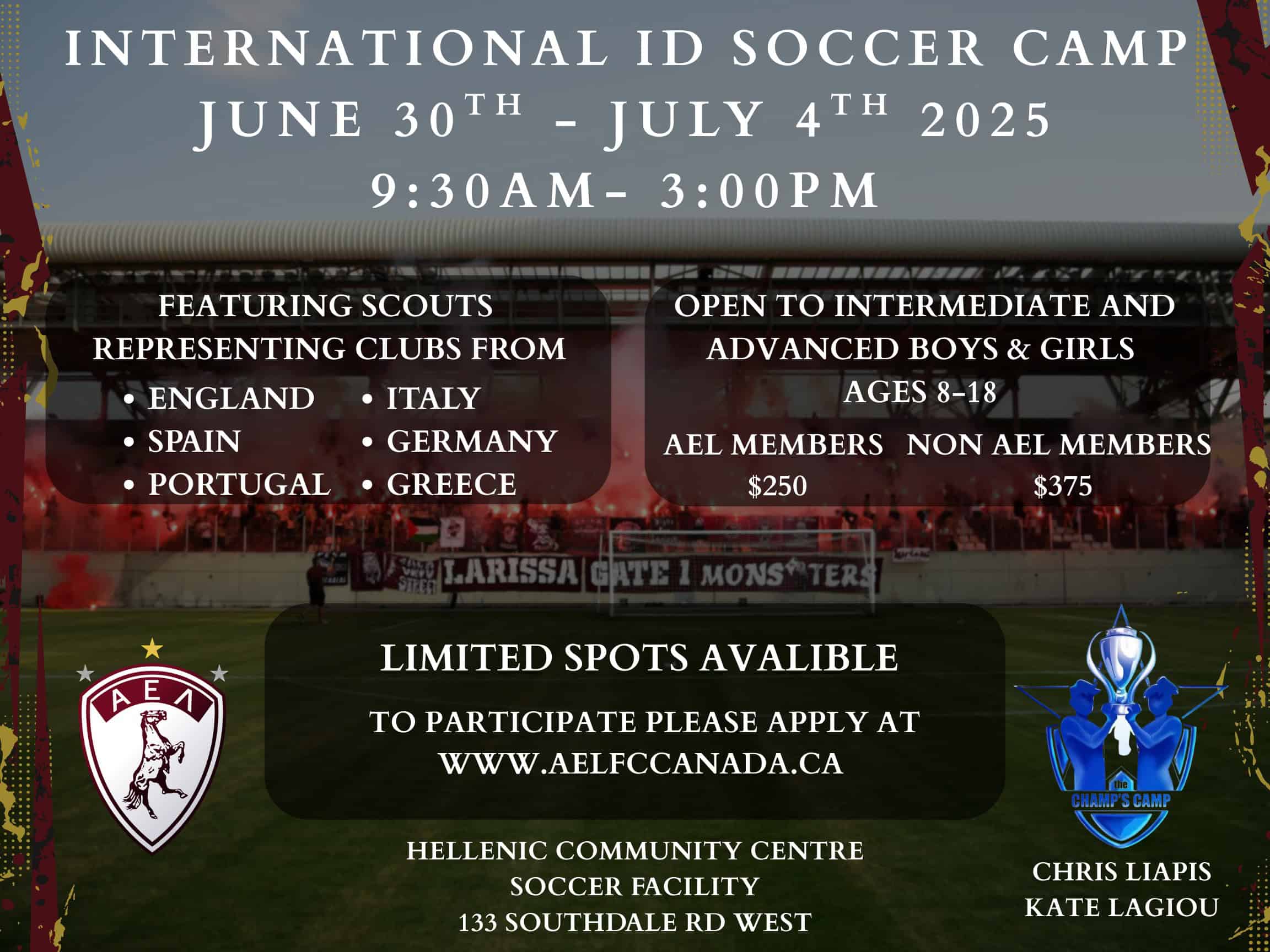 Read more about the article THE CHAMP’S CUP PLAYER ID CAMP