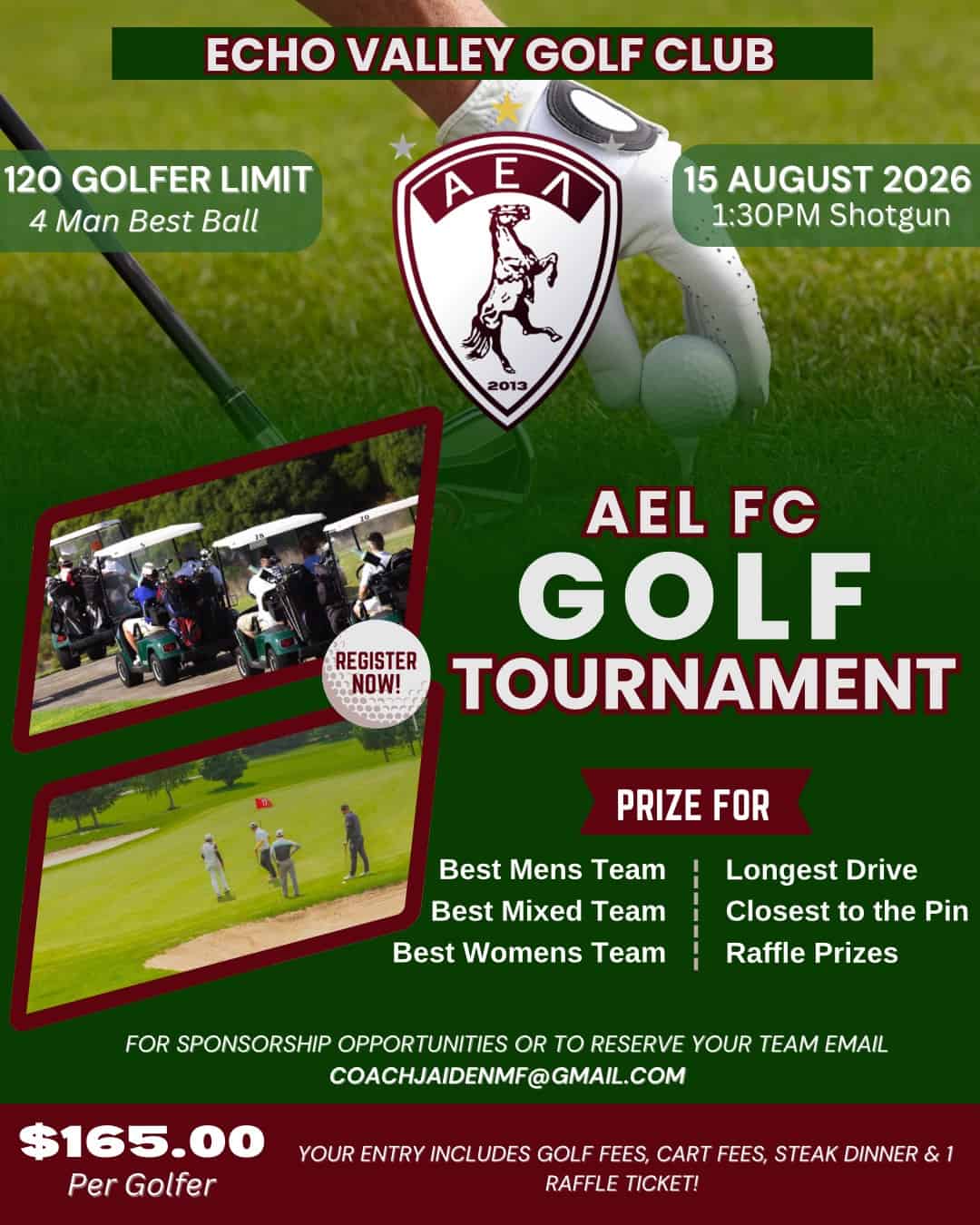 Read more about the article AEL FC FUNDRAISER GOLF TOURNAMENT!!
